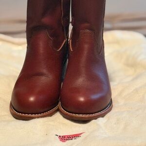 Red Wing Shoes Rich Brown Leather Boots